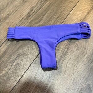 Stone Fox Swim Vibrant Purple Brazilian Bottoms